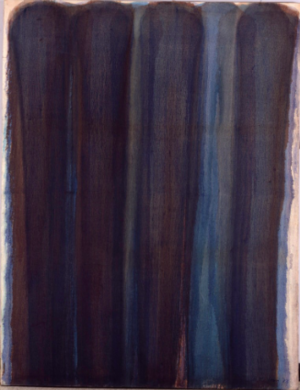 Burnt Umber - Ultramarine Blue