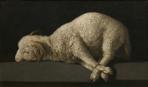 Agnus Dei, Prado Museum, c. 1635?1640)