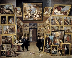 Archduke Leopold Wilhelm in his gallery in Brussels