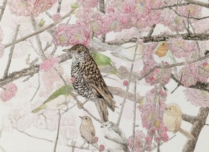 관매화산금觀梅花山禽