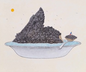 수집된산수(울릉도)