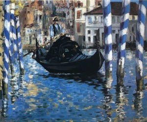 The grand canal of Venice (Blue Venice)