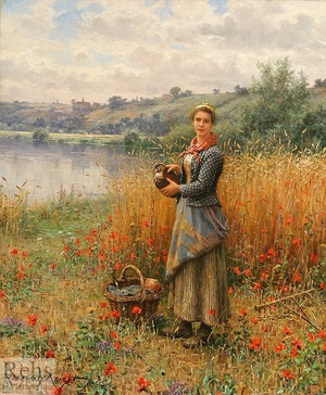 Madeleine in An Wheat Field