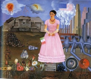 Self-Portrait Along the Boarder Line Between Mexico and the United States
