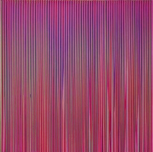 Poured Lines: Light Violet, Green, Blue, Red, Violet