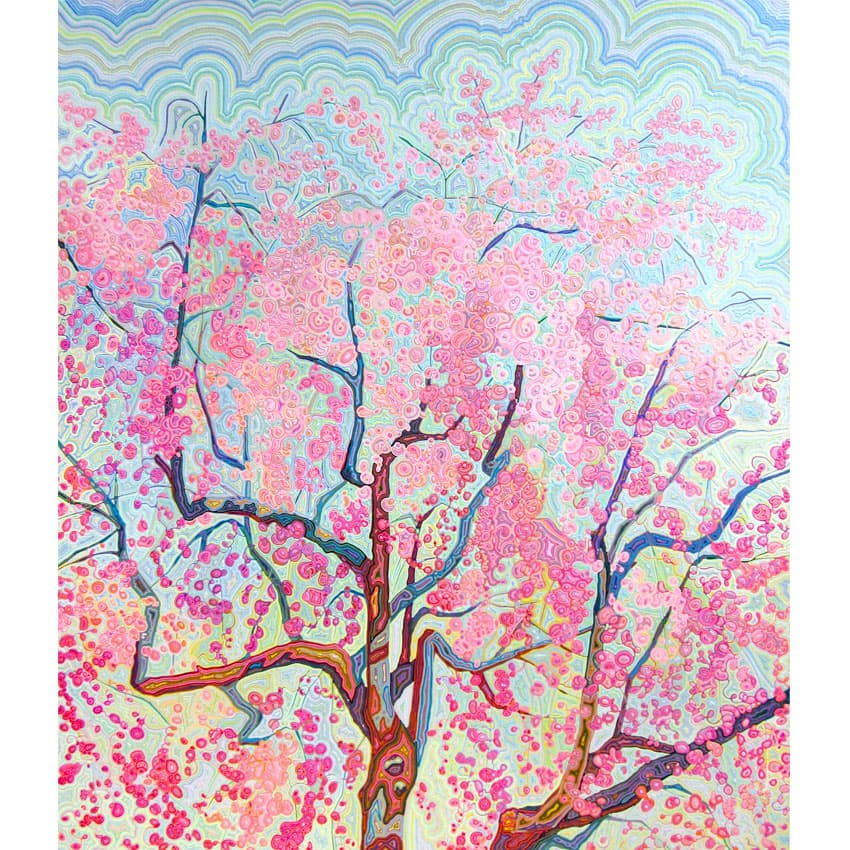 Narrative of Spring · Acrylic on canvas · 72.7x60.6cm · 2018 · Narrative of Spring · Acrylic on canvas