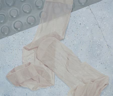 platform · Acrylic & Oil on Canvas · 45.5x53cm · 2017