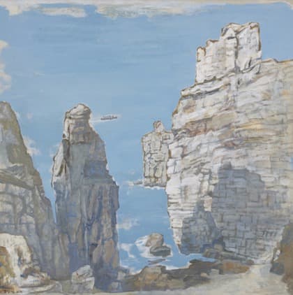 백령도에서 · Acrylic on Canvas · 188x188cm · 2012