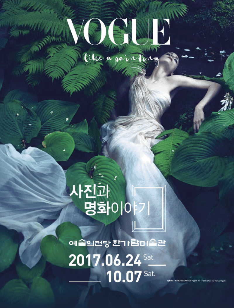 보그 라이크 어 페인팅 포스터