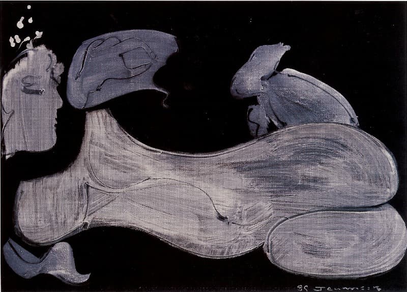 타천사 (墮天使) · 종이에아크릴채색 · 72×100.5cm · 1989