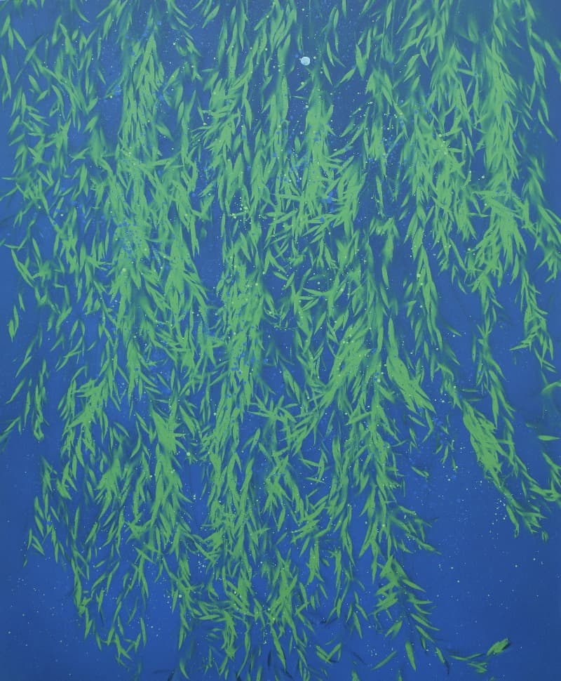 Secret garden · acrylic on canvas · 182X227cm · 2017