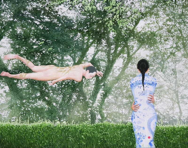insummer · oil on canvas · 150x180cm · 2017