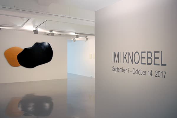 이미 크뇌벨(IMI KNOEBEL) 개인전 전시 포스터