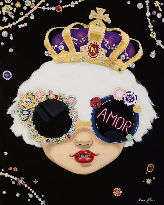 Virgin Heart · 장지에 채색 · 90 x 72 cm · 2017