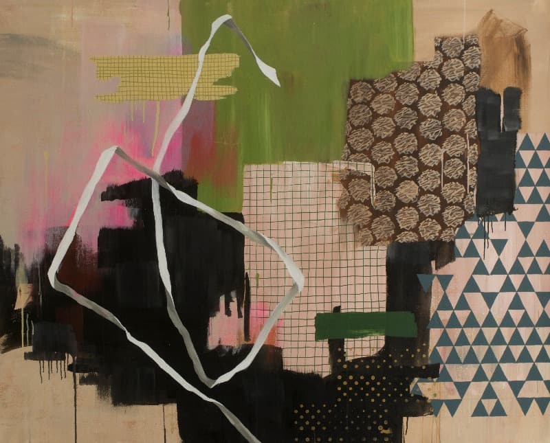 마음으로부터(Heartfully) · mixedmedia on canvas · 130.3x162.2cm · 2017
