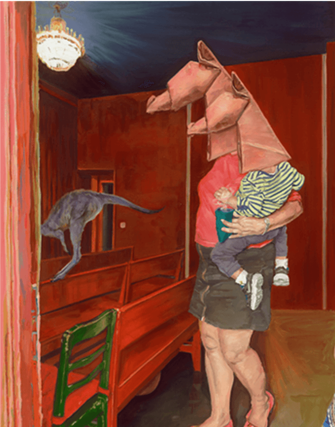 차혜림_회문 · oil on canvas · 116.8 x 91cm · 2017