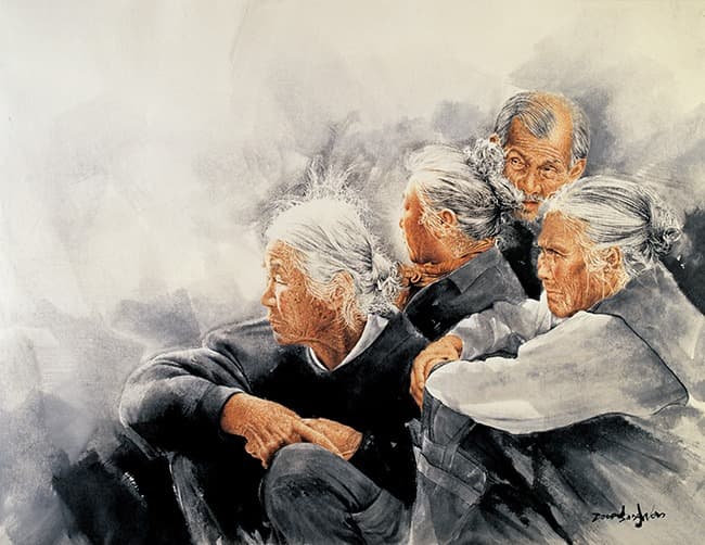 집념의 화가 이상원 Artist of the will 포스터