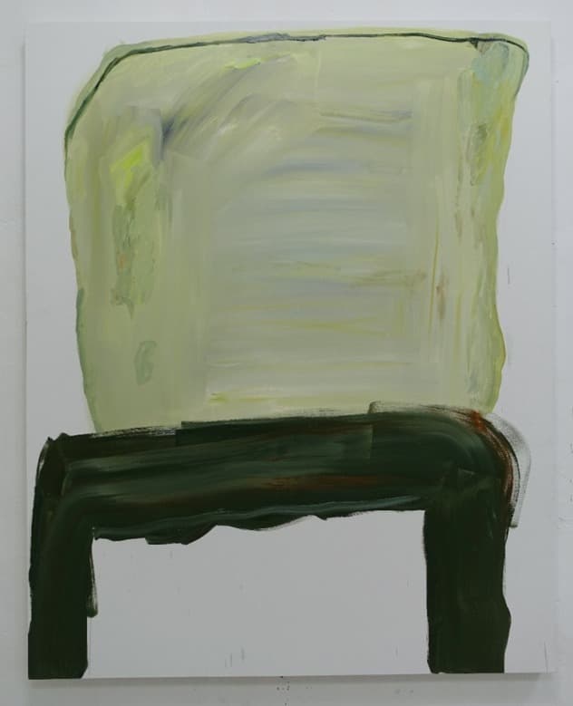 Untitled · oil and oil pastel on canvas · 162 x 130 cm · 2017