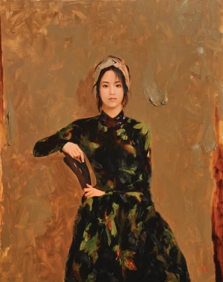 박정 - 또 다른 시선 · Oil on canvas · 125×100㎝ · 2016