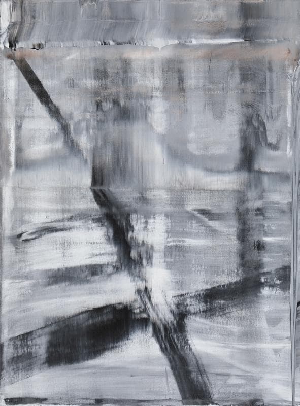 Uncertain Emptiness 15044 · Acrylic on canvas · 130 x 97 cm · 2015