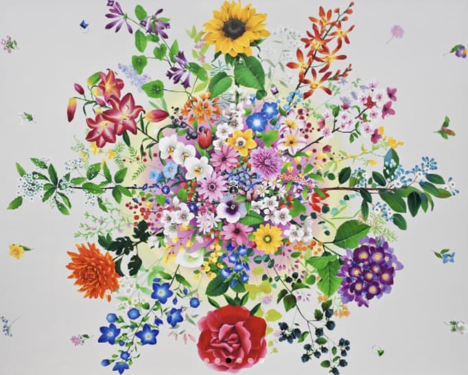 여강연 - Bouquet · 캔버스에 유채 · 130×162cm · 2010