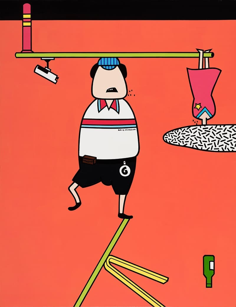 한민수 - 혼잣말 · 캔버스에 아크릴 · 97x130cm · 2016