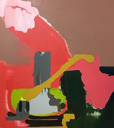 에이메이 카네야마 - Droplet X · oil on canvas · 101x90cm · 2017