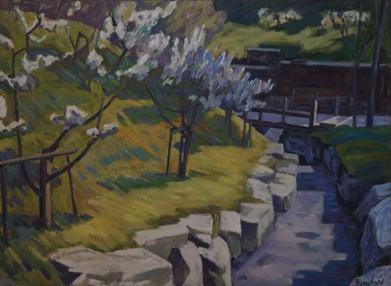Spring blossoms · oil on canvas · 60x80cm · 2016