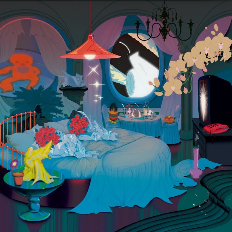 람한 -  Room type 1 · 디지털페인팅 · 300x300cm · 2018