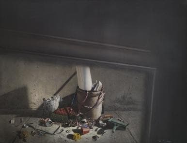 Routine · Oil on canvas · 112x145.5cm · 1983