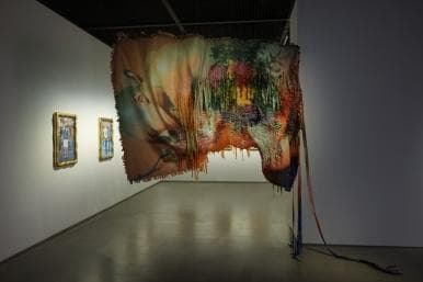 아사미 키요카와 (Asami Kiyokawa) Because I am a Woman · Non-woven fabric. approx · 174 x 276 cm · 2017