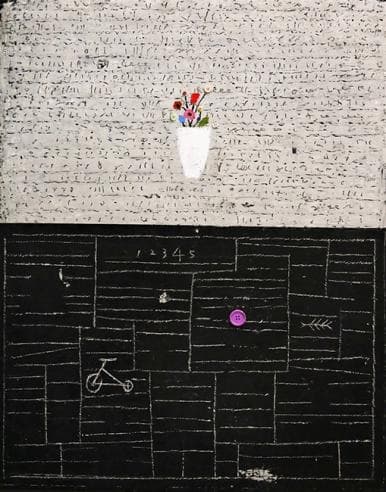 오세열 Untitled · Mixed media · 91 x 73cm · 2018