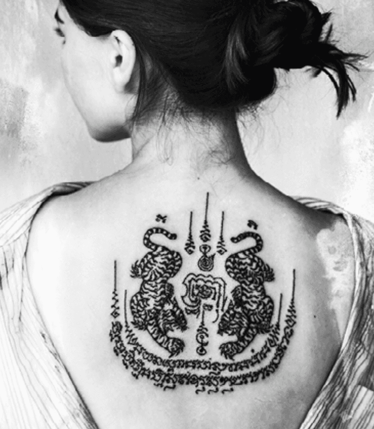 국립아시아문화전당 개관 2주년 기념 기획전  <아시아의 타투(Tattooed Asia)> 포스터