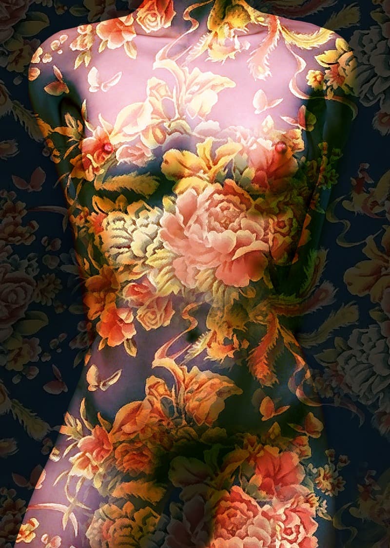 인체 - 무늬