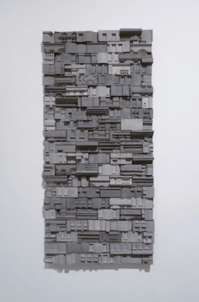 pattern#151112 · grout · 110x51x7cm · 2015