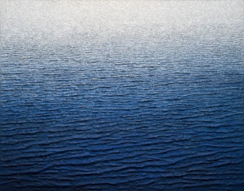 결 Layer 2018-003 · Paper on Canvas · 117x91cm · 2018