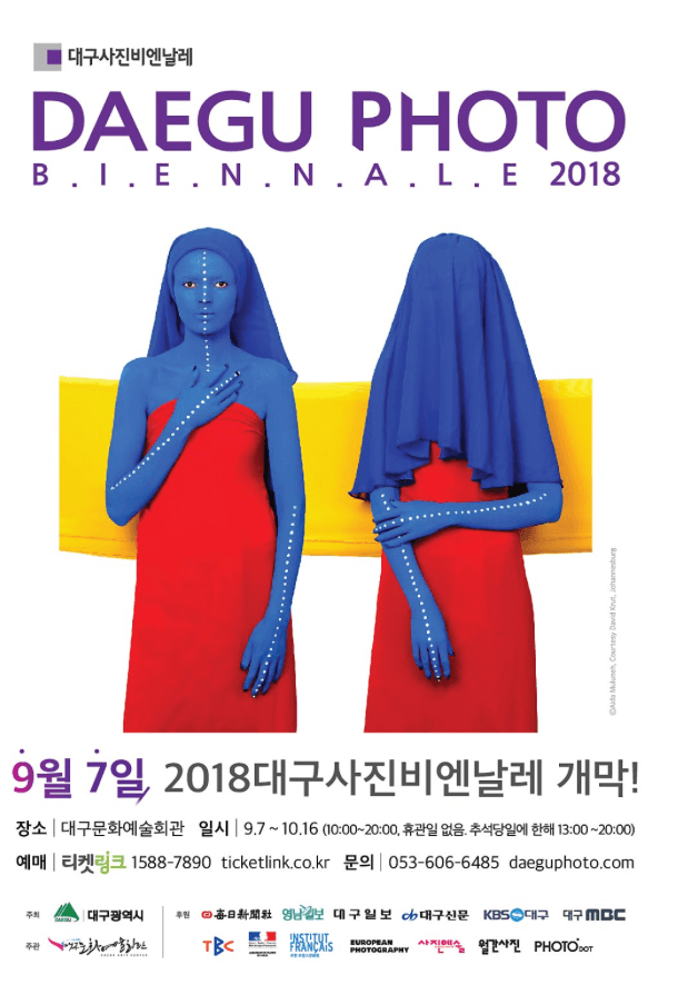 2018 대구사진비엔날레 - 프레임을 넘나들다 포스터