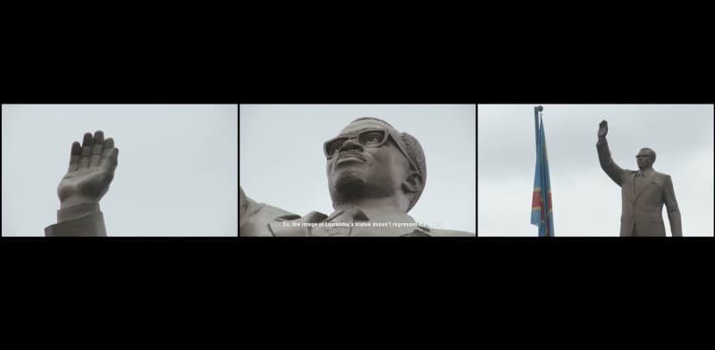 최원준 <만수대 마스터 클래스> 스틸이미지 · 3채널 영상 설치