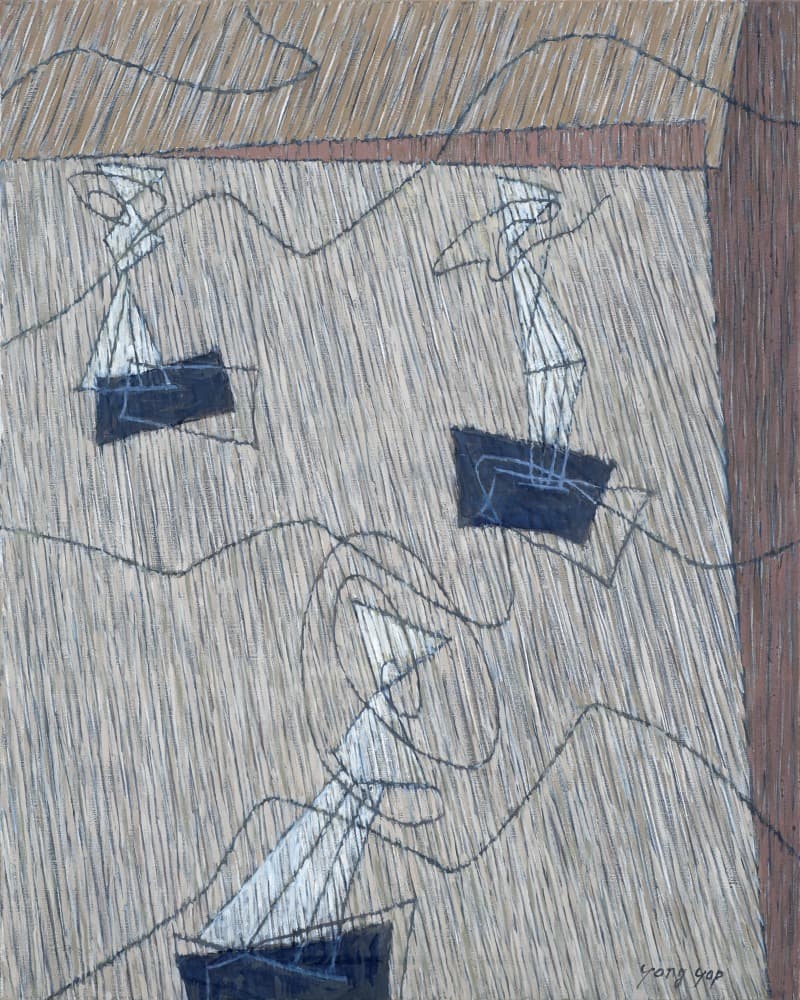 나의이야기 · oil on canvas · 90.9x72.7cm · 2018