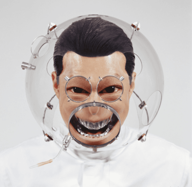 이형구_Altering Facial Features with H-WR_C · 프린트 · 121×121cm · 2007