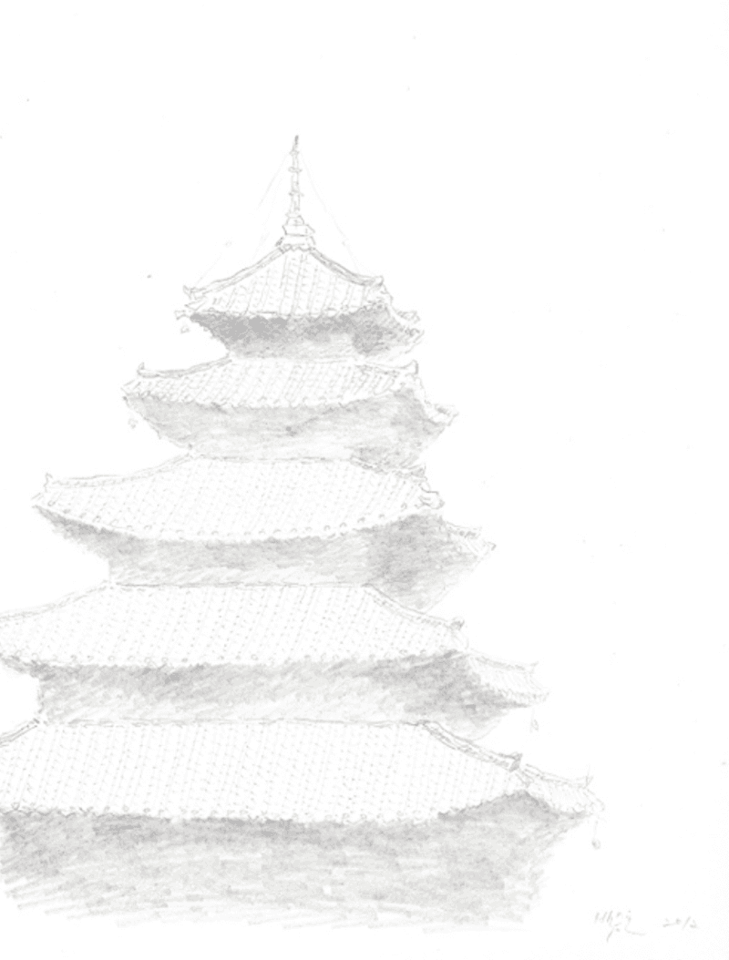 Untitled · 종이에 연필 · 29×21cm · 2012