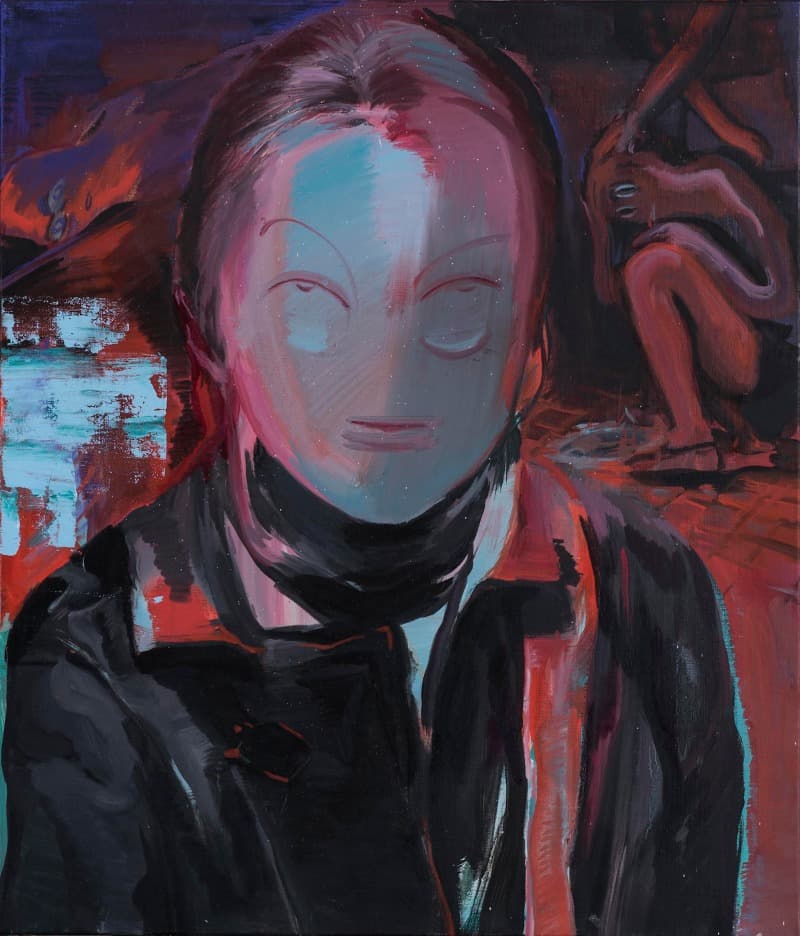 나이트 스쿼드 · oil on canvas · 45.5x53.0cm · 2017