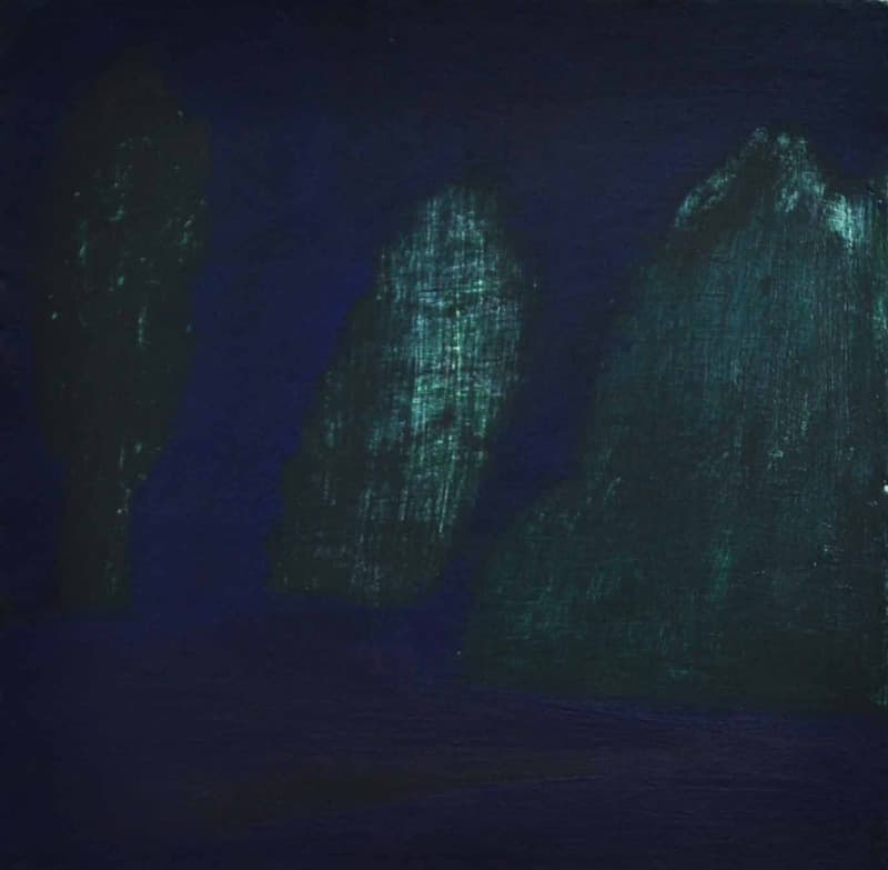 詩 · Acrylic on Canvas · 30.5x30.5cm · 2018