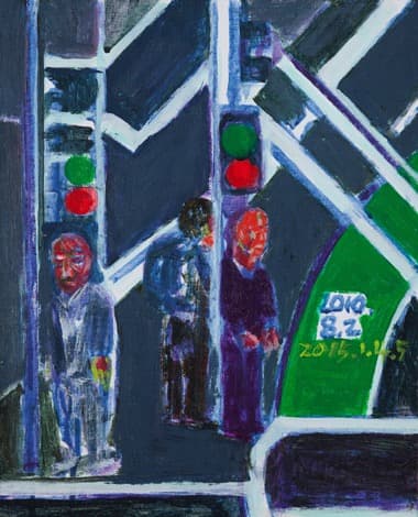 멜버른 스완슨 거리 1 · Acrylic on Canvas Board · 40x30cm · 2010-2015