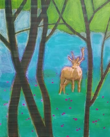 김건예 - 무제 · Acrylic on Canvas · 162.2X130.3cm · 2018