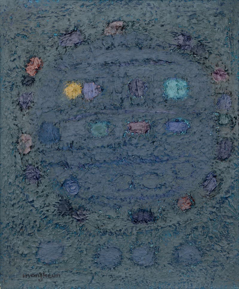 제목 미상 · 캔버스에 유채 · 62x51.5cm · 1966