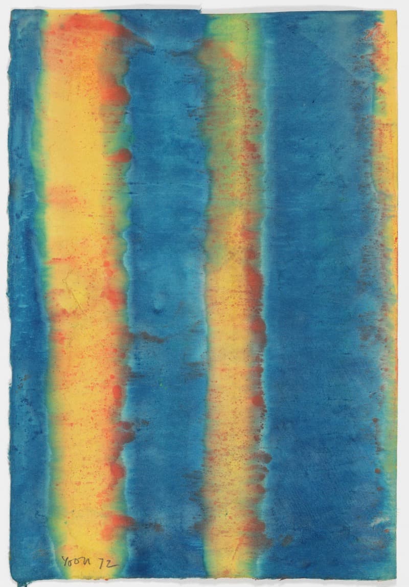 드로잉 · 한지에 유채 · 49x33cm · 1972