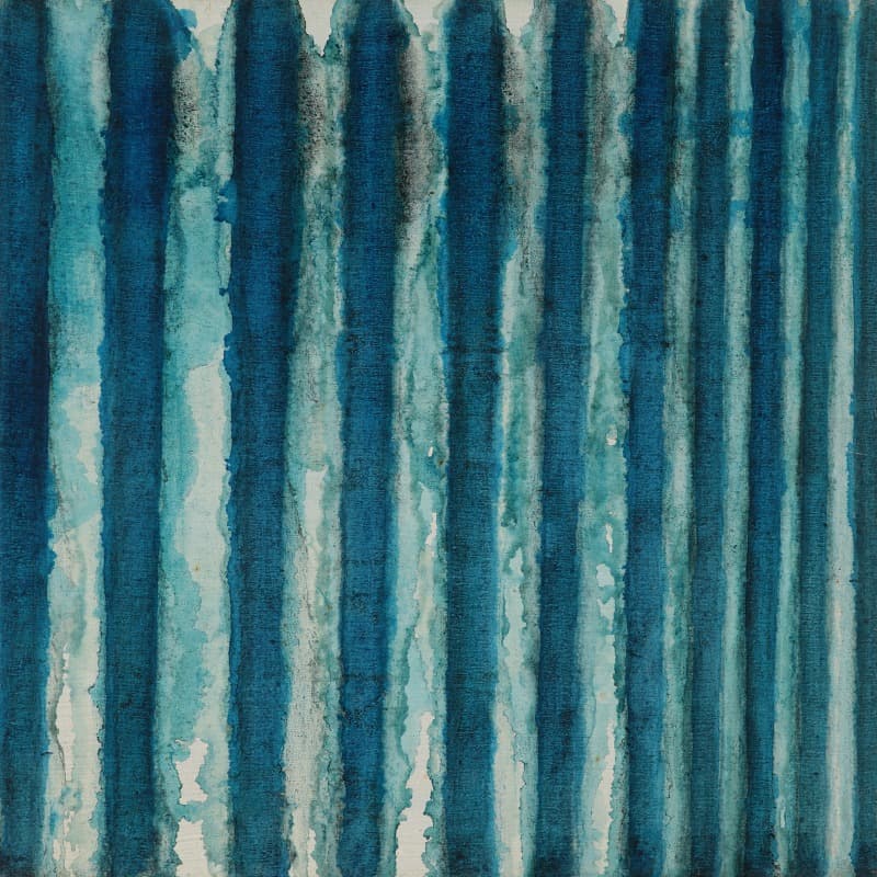 청색 · 캔버스에 유채 · 70x70cm · 1972
