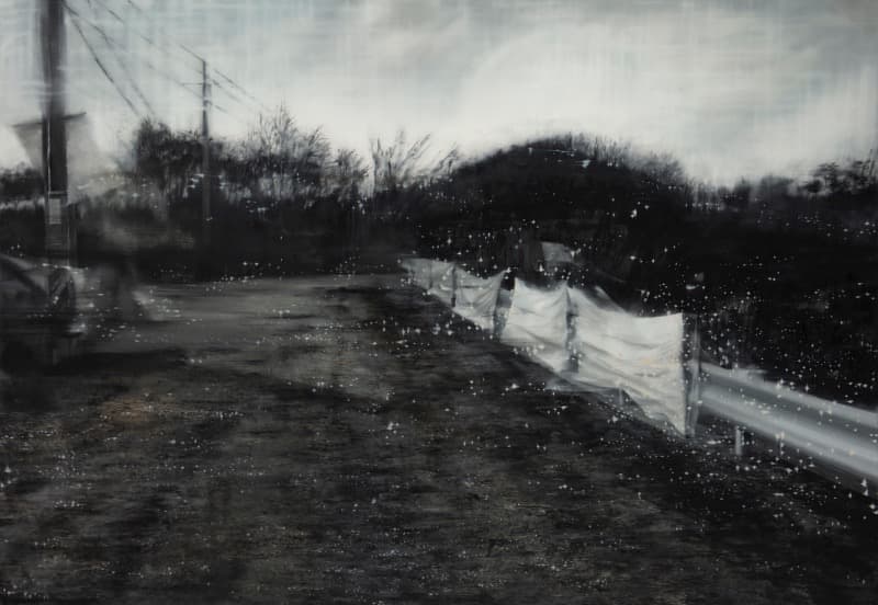 Return of the night · oil on canvas · 112.1×162.2cm · 2018
