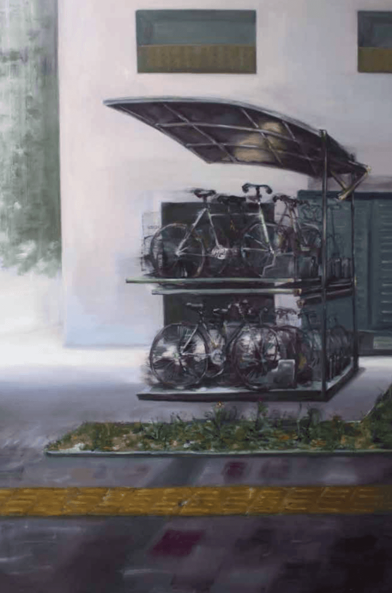 전규송 - 기다림 · oil on canvas · 193.9×130.3cm · 2018